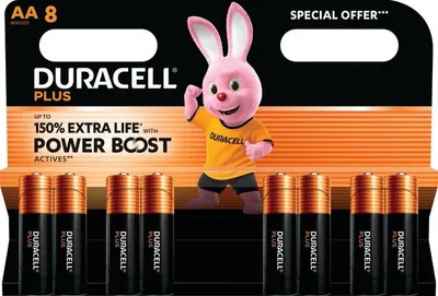 Image de Piles Duracell Aa Plus X8 énergie Fiable Longue Durée - Duracell