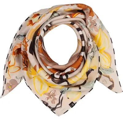 Produktbild von Tuch Seidentuch mit Zebra-Design
