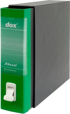Image de Rexel D26214 classeur à anneaux Foolscap Noir, Vert