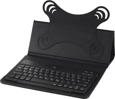 Produktbild von Bluetooth®-Tastatur mit Tablet-Tasche "KEY4ALL X3100", Schwarz, QWERTZ (00125131)