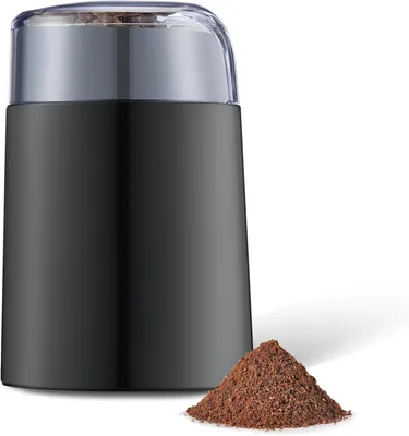 Imagen del producto de Molino de café eléctrico – Para granos de café – Cuchillas de acero inoxidable – Color