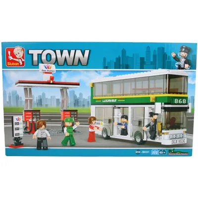 Obrázek produktu pro Sluban city TOWN dvoupatrový autobus M38-B0331