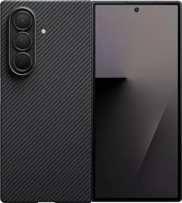 Immagine prodotto di Pitaka Custodia ultrasottile, nero/grigio - Samsung Galaxy Z Fold 7
