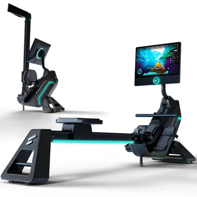 Produktbild von Sportstech Rudergerät sRow Touch-Display | LED-Feedback | Kurse