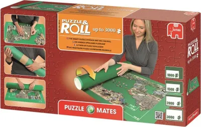 Image de Jumbo Spiele 17691 Puzzle Mates - Puzzle & Roll (u