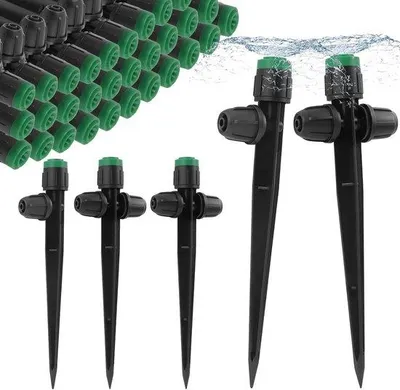 Image de Lot de 35 buses d'irrigation goutte à goutte orientables à 360 degrés pour l'arrosage du jardin
