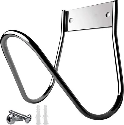 Produktbild von RVS Wandhalter für Gartenschläuche - 17,5 x 15 x 16 cm - Silber - Wandmontiert - Gartenschlauchhalter - Gartengeräte Aufbewahrung - für Gartenschläuche, Gartenzubehör und Erweiterungskabel