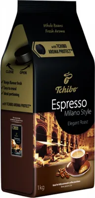 Obrázek produktu pro Tchibo Espresso Milano Style káva zrnková 1kg