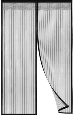 Produktbild von Magnetisches Fliegengitter 120 x 240 cm - Insektenschutzgitter ohne Bohren - Einfache Montage - Hauseingang - Magnetischer Hengsel