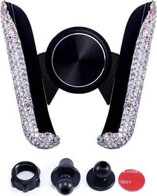 Image de Porte-clés en cristal blanc pour femmes