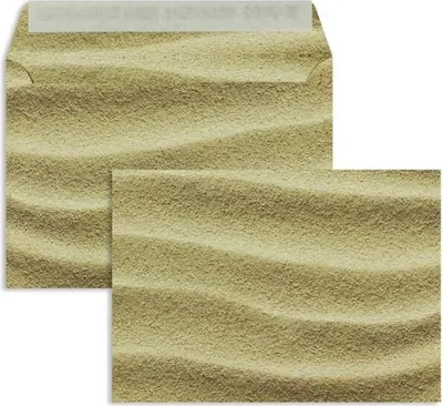 Produktbild von Briefumschläge C5 135g/qm haftklebend VE=125 Stück sahara sand