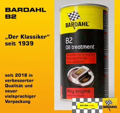 Produktbild von BARDAHL B2 Motorölzusatz 'Der Klassiker'  - Dose à 300 ml