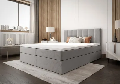 Produktbild von B&B Home Boxspringbett AdelleIII 140x200 cm – mit Bettkasten