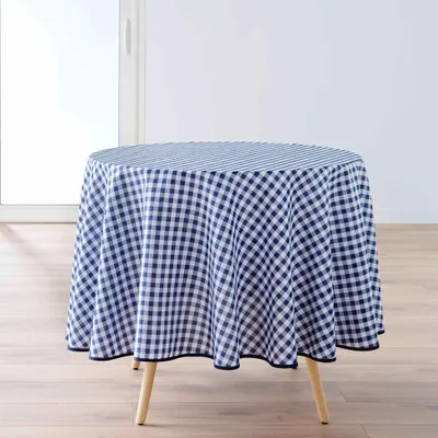 Produktbild von Runde karierte Tischdecke, VICHY, Ø 180 cm