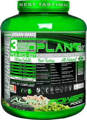 Image de Poudre de protéine végétalienne, boîte de 2 kg Protéines végétales Muscle Power FRUITY STRAWBERRY ICE