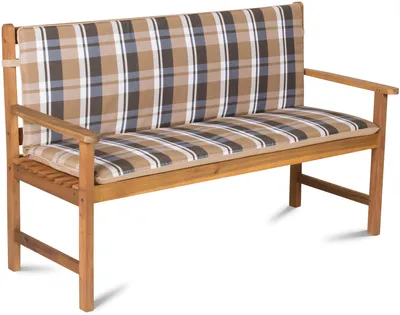 Produktbild von FIELDMANN FDZN 4006-T 3-místná zahradní lavice, rozměry 61 x 150 x 90 cm, vhodné pro venkovní i vnitřní použití, vyrobeno ze dřeva tropické Akácie