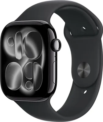 Produktbild von Apple Watch Series 11 (GPS) - 46 mm - Jet-Schwarz