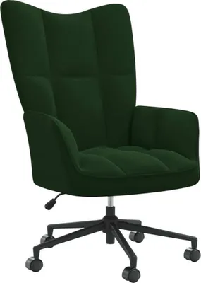 Produktbild von The Living Store Relaxsessel Dunkelgrün Samt