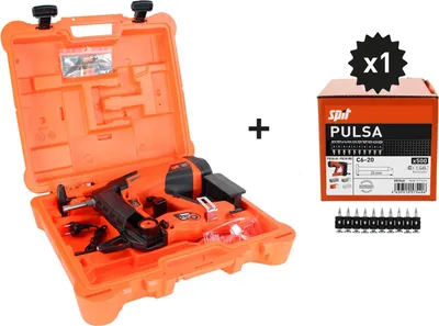 Produktbild von Gasnagler P40P+ mit 500 C6-20 SPIT-Nägeln - 019323