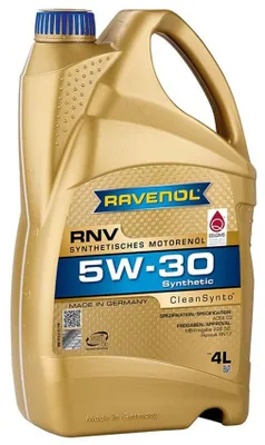 Produktbild von RAVENOL RNV für 5W-30 4 Liter Motoröl Motorenöl 226.52 RN17 Öl