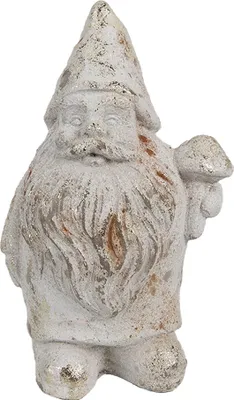 Obrázok produktu pre Clayre & Eef Dekoratívny trpaslík 9x8x15 cm Biely kameň