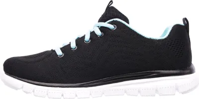 Immagine prodotto di Skechers scarpe da donna stringate Sporty suola in gomma nero