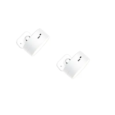 Produktbild von INF 2er-Pack LED-Wandspots mit drei Lichtfarben und Fernbedienung Weiß