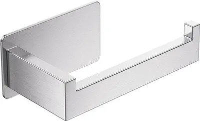 Produktbild von RVS Toiletrolhalter ohne Bohren, Selbstklebender Toiletrolhalter, Toiletrolhalter für Küche und Bad