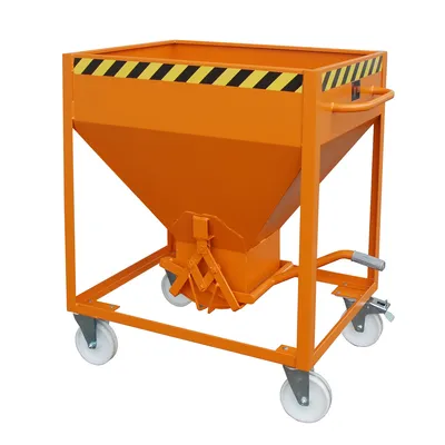 Produktbild von Bauer Silobehälter SR 375, lackiert, Gelborange