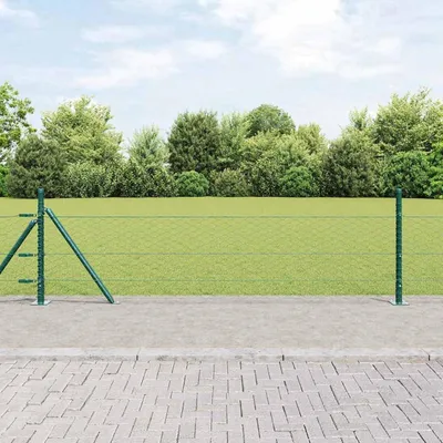 Produktbild von Grüner Hexagonzaun 0,5 x 50 m aus Stahl für Garten und Hof