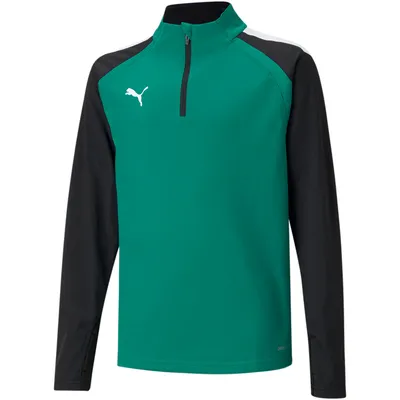 Obrázek produktu pro Puma teamLIGA 1/4 Zip Top Kids green black Gr 164