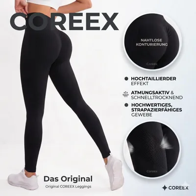 Produktbild von Coreex™ CelluFlex #1 Anti-Cellulite Leggings Kompression Push-Up Shaping Damen Größe L