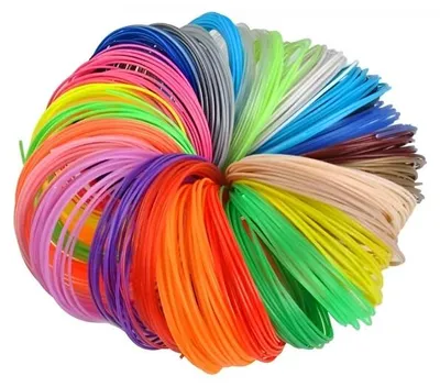Productafbeelding van Kruzzel 6809 Navulpatronen voor 3D-pen, 30 stuks, elk 5 meter lang, verschillende kleuren