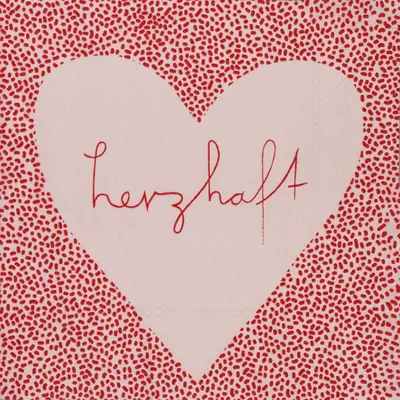 Produktbild von Räder Serviette 33x33cm, Herzhaft