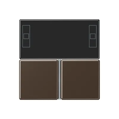 Produktbild von Jung A4093TSAMO KNX Tastensatz für Komfortregler