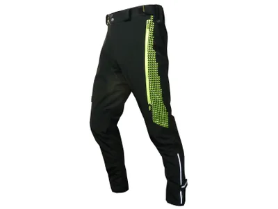 Obrázek produktu pro HAVEN Kalhoty do deště a do každého počasí RAINBRAIN long black/ green : Velikost - S Velikost: S