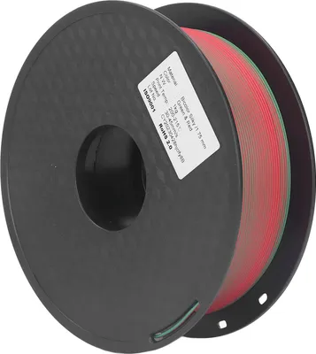 Obrázek produktu pro PLA filament 1,75 mm, dvoubarevný, bez ucpávání, lesklý, spotřební materiál pro 3D tiskárny