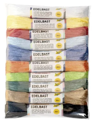 Immagine prodotto di Fascette di rafia Edelbast per progetti creativi