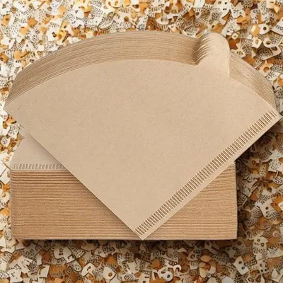 Kaffeefilter Kegel Größe 02, 100 Stück, Naturpapier, 2-4 Tassen