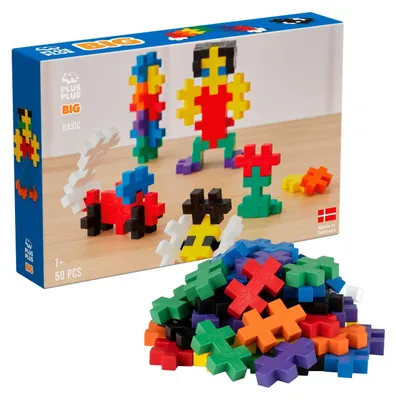 Image de Plus-Plus BIG Basic - 50 pièces.