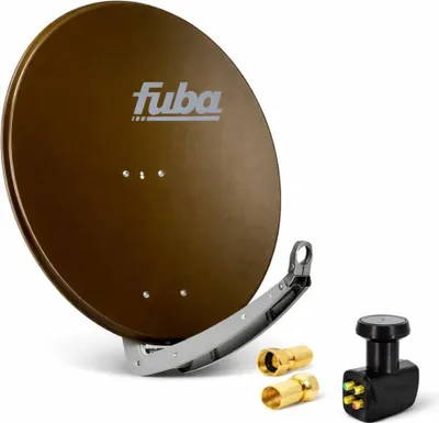 Produktbild von Fuba DAA 780 B Sat Anlage Schüssel Braun PremiumX Quad LNB 8x F-Stecker