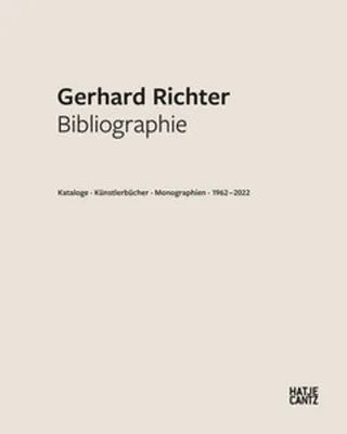 Produktbild von Gerhard Richter. Bibliographie
