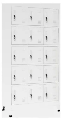 Produktbild von Spindschrank Hellgrau 90x40x180 cm