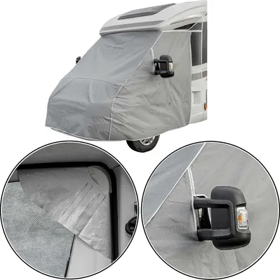 Produktbild von Frontscheibenabdeckung kompatibel mit Fiat Ducato X250 06-2006-2014 – Frontscheiben Schutz Windschutzscheibe Abdeckung