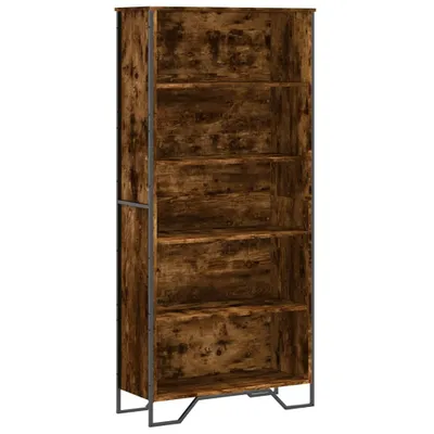 Produktbild von VidaXL 3295314, Eiche, 5 Regale, Holz, Holz, 70 kg, 800 mm
