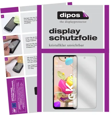 Produktbild von 6x Schutzfolie für LG K42 klar Displayschutzfolie Folie Display Schutz dipos
