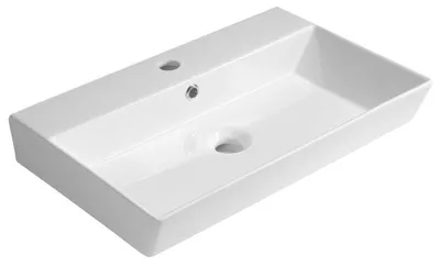 Produktbild von Aqualine ORION Keramik-Waschbecken 59x38,6cm, Weiß