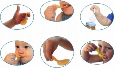 Obrázok produktu pre Lyžičky na učenie samostatného jedenia 2ks Papagáj-kokat / I Can Spoon
