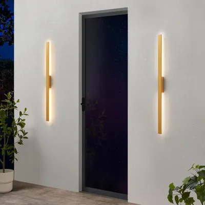 Produktbild von KOSILUM - Wandleuchte, Aluminium - Gold / Messing - Sambai