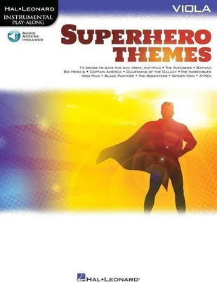 Obrázok produktu pre Superhero Themes Instrumental Play-Along for Viola